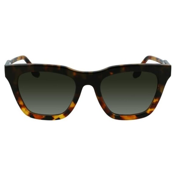 A0982Z New VICTORIA BECKHAM Havana Square VB630S 231 Sunglasses Women - Picture 2 of 4